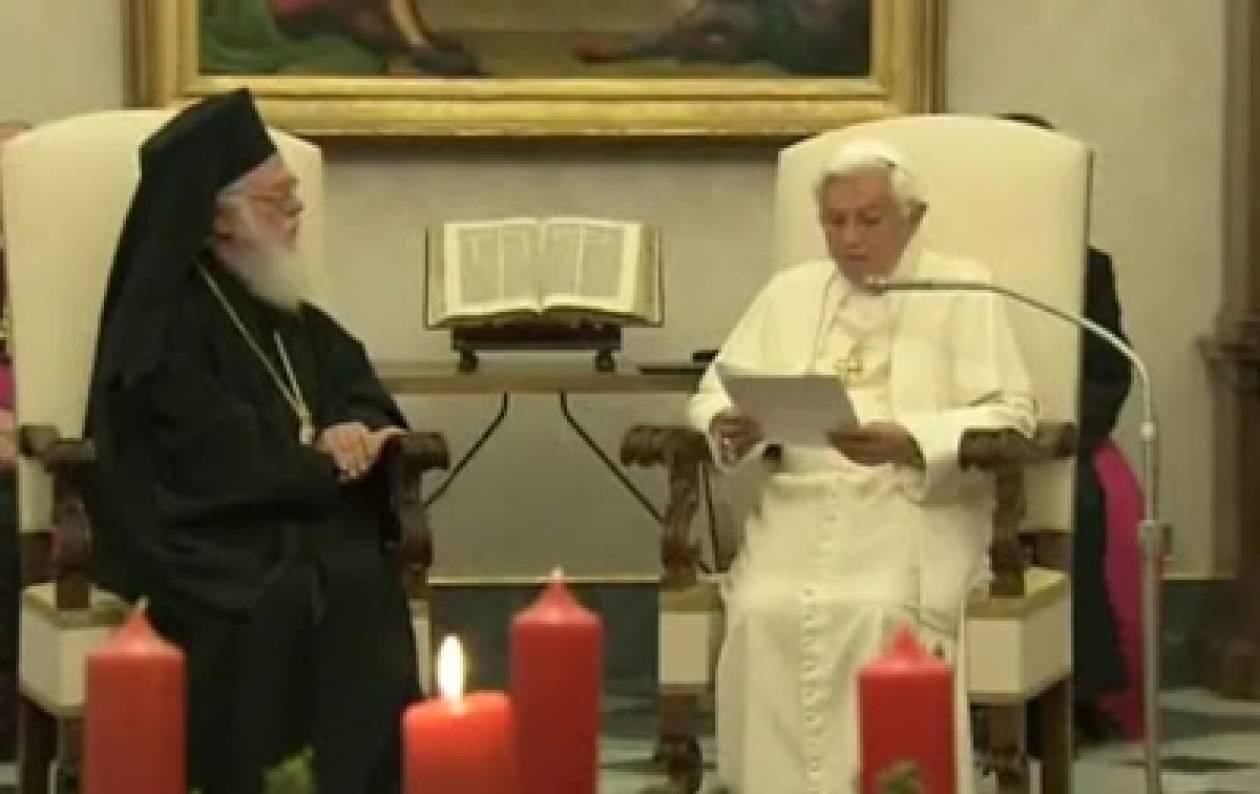 Ο Αρχιεπίσκοπος Αναστάσιος για την παραίτηση του Πάπα Βενέδικτου
