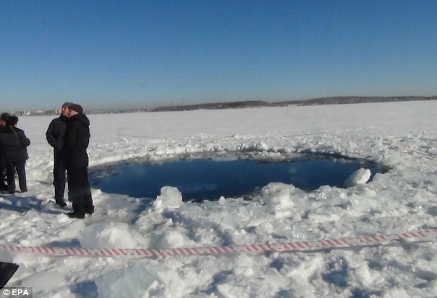 Δείτε: Εδώ έπεσε ο μετεωρίτης στη Ρωσία (pics)