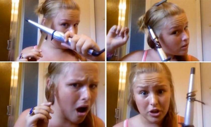 «Έκαψε» τα μαλλιά της: Δείτε το βίντεο που σαρώνει στο YouTube