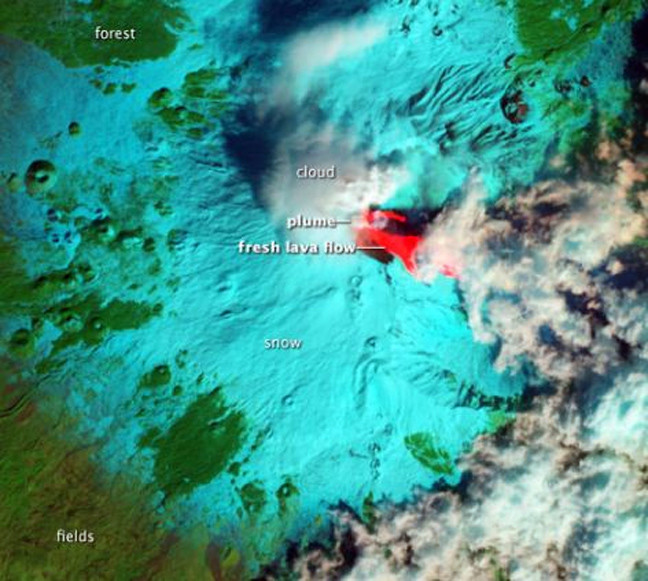ΔΕΙΤΕ: Δορυφορική εικόνα από το ξύπνημα της Αίτνας