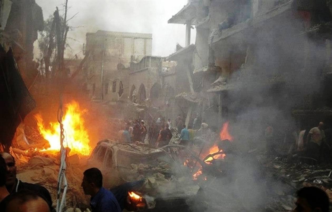 Συρία: Πέντε νεκροί από την βομβιστική επίθεση στη Δαμασκό