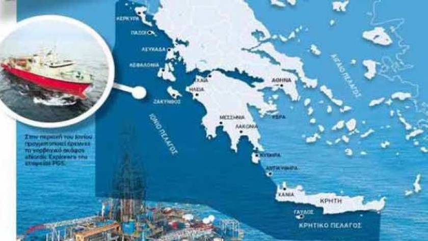 ΥΠΕΚΑ:Ολοκληρώθηκαν οι έρευνες υδρογονανθράκων σε Ιόνιο-Κρήτη