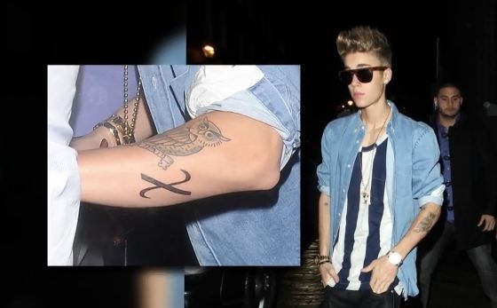 Δείτε το ελληνικό tattoo του Justin Bieber