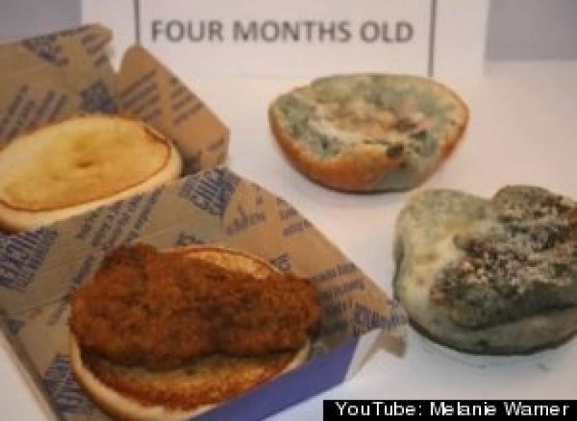 Δείτε τα βίντεο: Πώς γίνεται το φαγητό από fast-food μετά από 4 μήνες