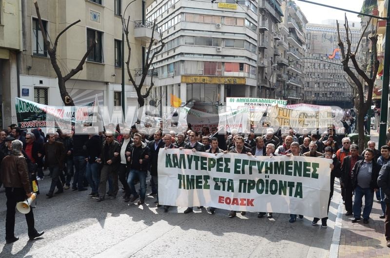 Πανελλαδικό συλλαλητήριο των αγροτών στην Αθήνα
