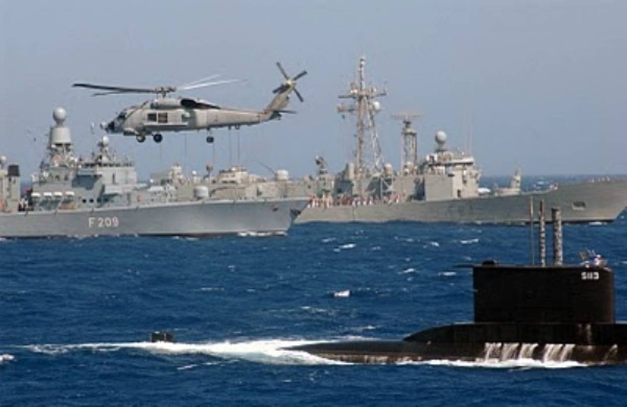 Κοινή άσκηση ναυτικών δυνάμεων Ελλάδας-Ισραήλ-ΗΠΑ στη ΝΑ Μεσόγειο