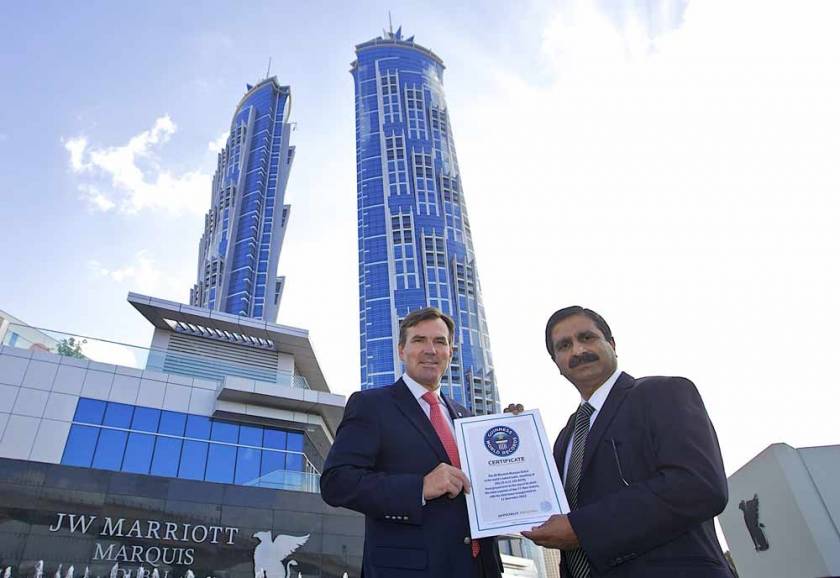 Πήρε βραβείο Γκίνες το ψηλότερο ξενοδοχείο του κόσμου