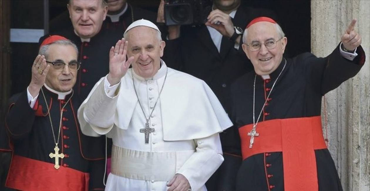 Ο πάπας Φραγκίσκος προσευχήθηκε το πρωί σε εκκλησία της Ρώμης