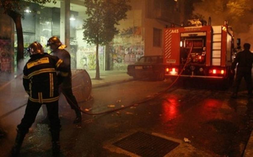 Ανάληψη ευθύνης για τις εμπρηστικές επιθέσεις στη Θεσσαλονίκη