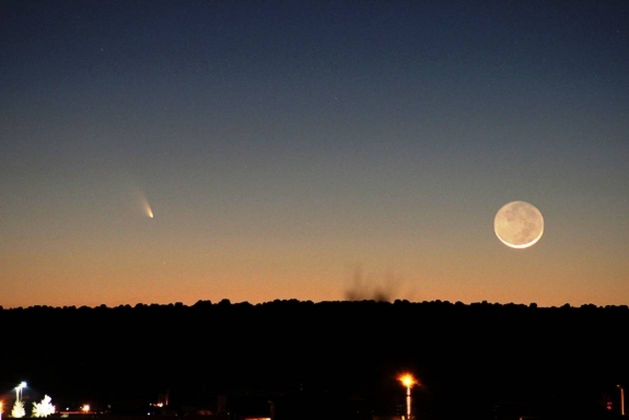 Βίντεο: Το εντυπωσιακό πέρασμα του κομήτη Pan-STARRS