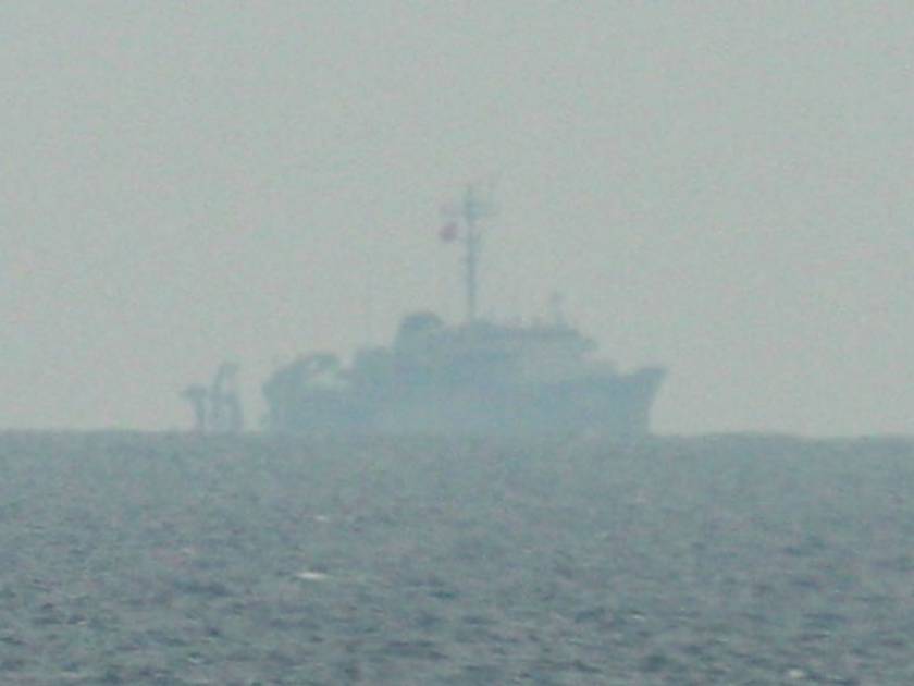 ΕΚΤΑΚΤΟ: Τουρκικό ερευνητικό σκάφος ανοικτά του Καστελόριζου