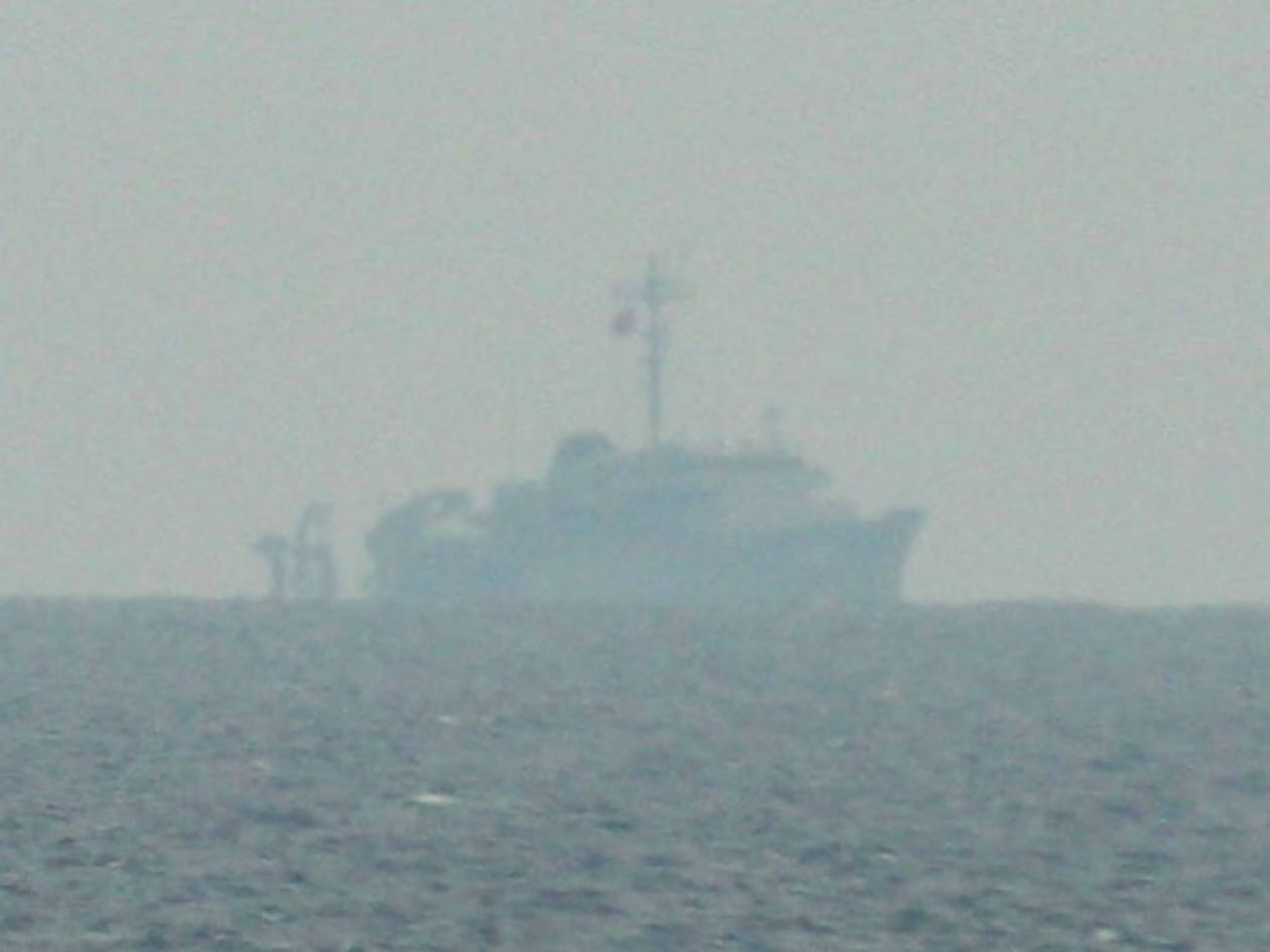ΕΚΤΑΚΤΟ: Τουρκικό ερευνητικό σκάφος ανοικτά του Καστελόριζου