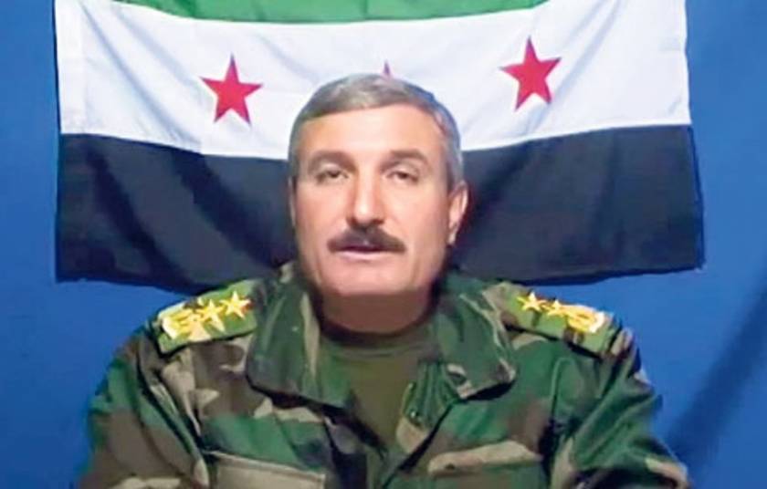Ακρωτηριάστηκε ο αρχηγός του Ελεύθερου Συριακού Στρατού