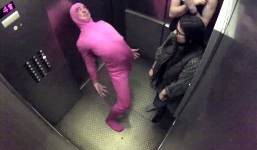 Βίντεο: Στον ανελκυστήρα μπορείς να συναντήσεις τα πάντα!