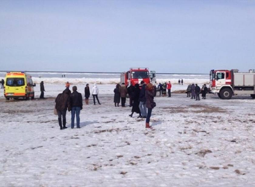 Λετονία: 500 άνθρωποι παγιδευμένοι σε κομμάτια πάγου
