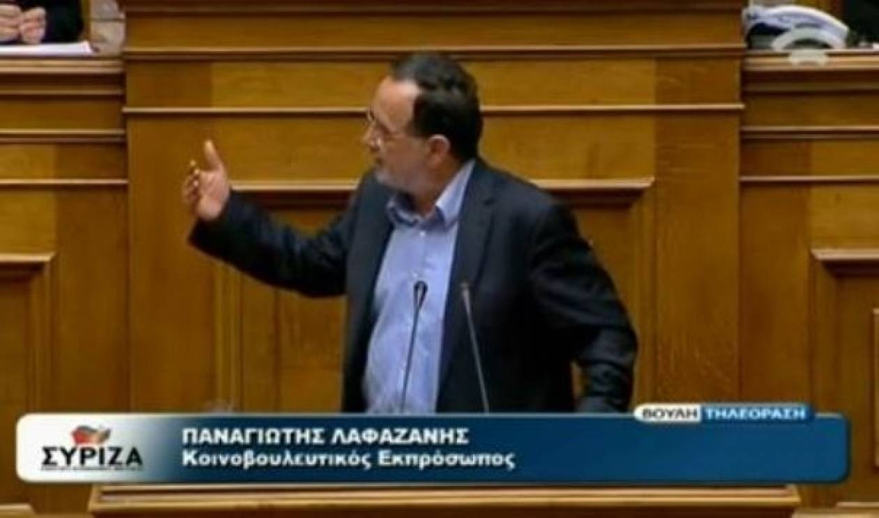 Λαφαζάνης:Στουρνάρας και Προβόπουλος είστε υπόλογοι εθνικού εγκλήματος
