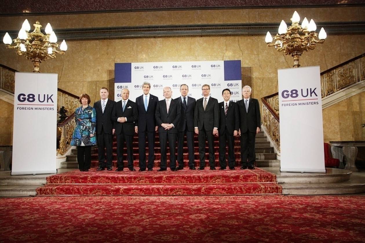 Άκαρπη η συνεδρίαση των G8 για Βόρεια Κορέα και Συρία (pics)