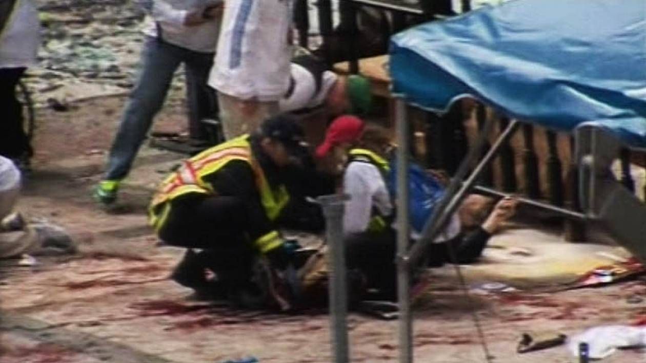 Βίντεο: Βοστώνη - Η στιγμή της έκρηξης