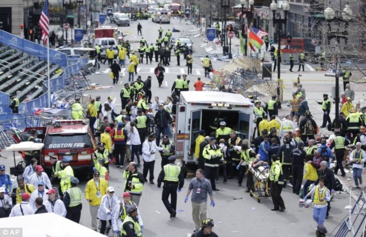 Μαραθώνιος Βοστώνης: Μικρή αυτοσχέδια βόμβα προκάλεσε τις εκρήξεις