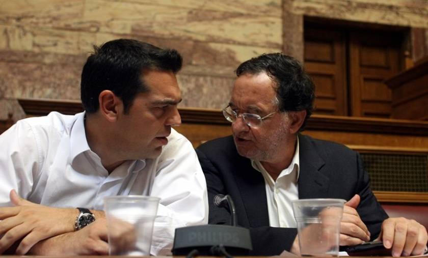 ΝΔ: Ποιος είναι πρόεδρος του ΣΥΡΙΖΑ; Ο Τσίπρας ή ο Λαφαζάνης;