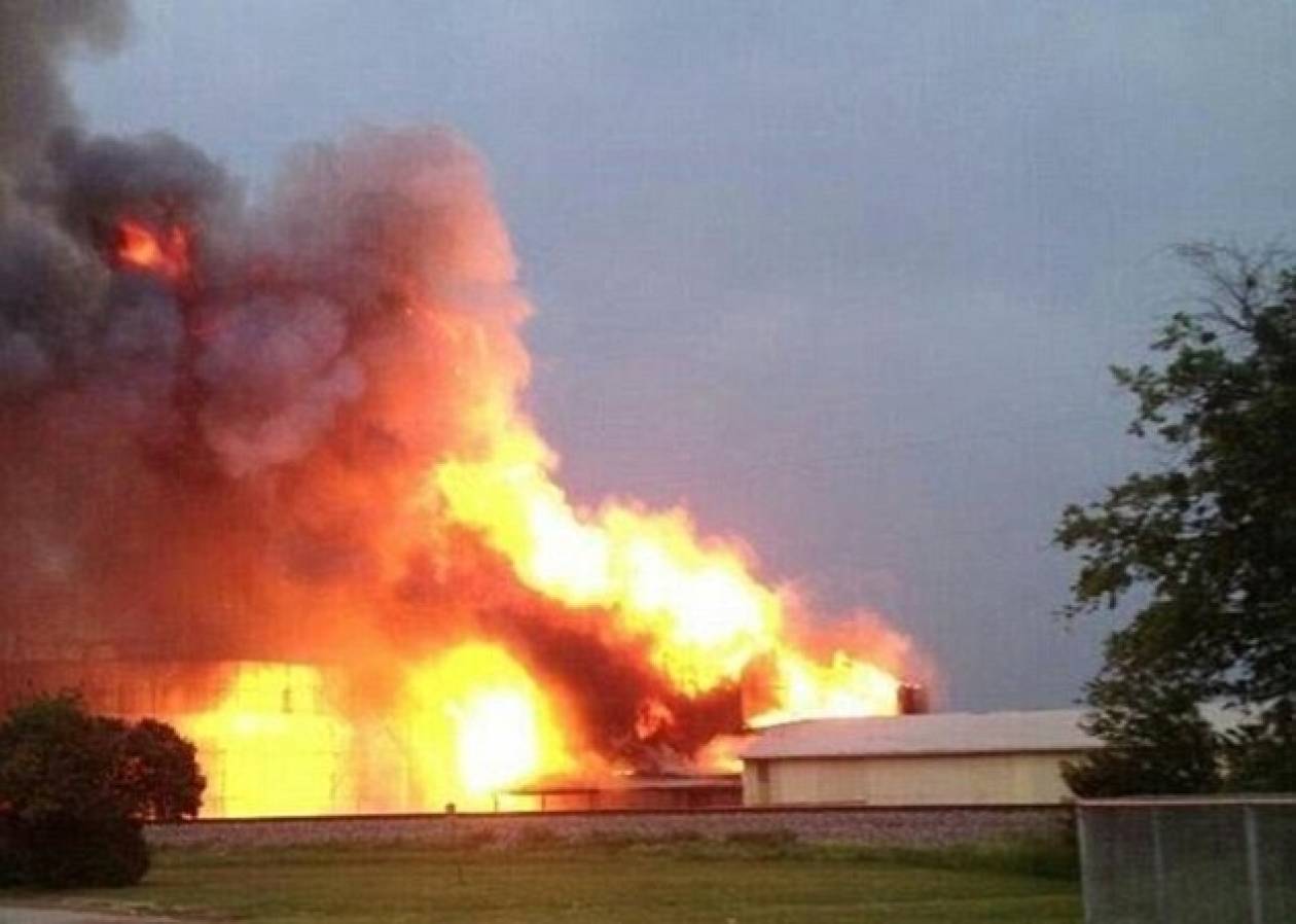 Βίντεο - ΣΟΚ: Η στιγμή της έκρηξης στο εργοστάσιο λιπασμάτων του Τέξας