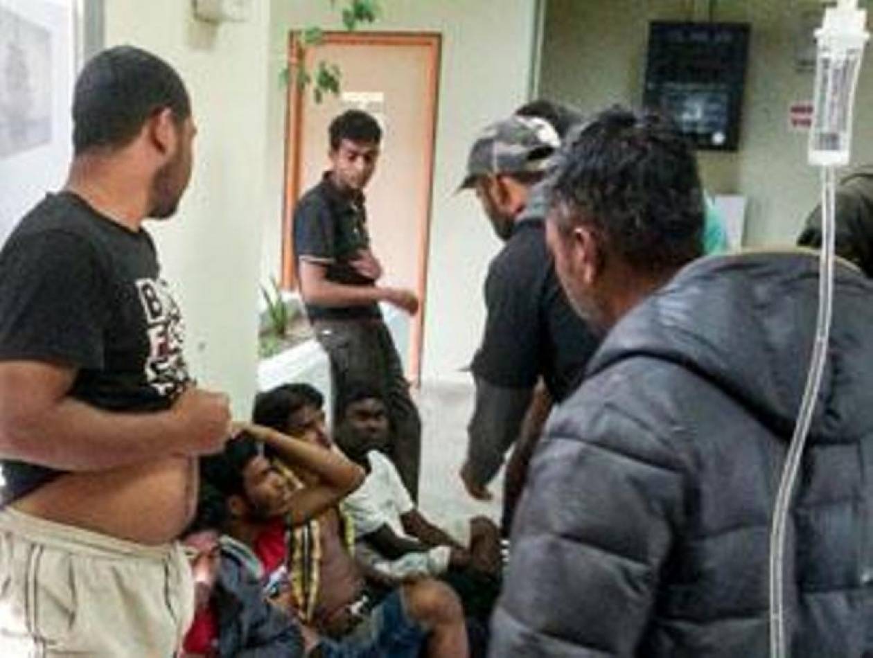 ΕΛ.ΑΣ.: Δε συλλαμβάνουμε τραυματισμένους μετανάστες στη Μανωλάδα