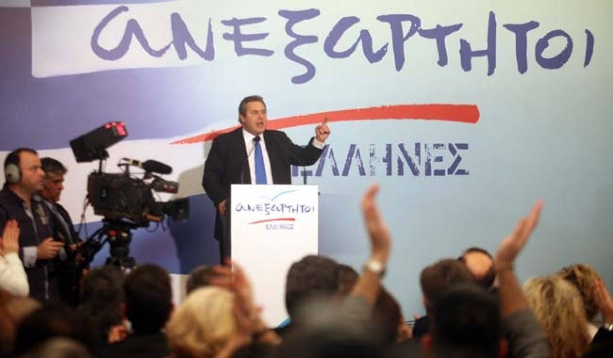 Ομόφωνα πρόεδρος των Ανεξάρτητων Ελλήνων ο Πάνος Καμμένος