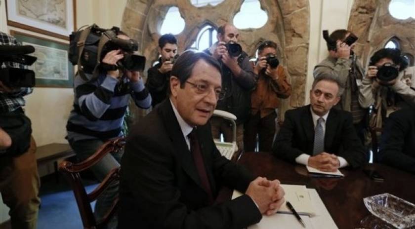 Ο Πρόεδρος της Κύπρου δεν συναντήθηκε με τον Αναστασιάδη