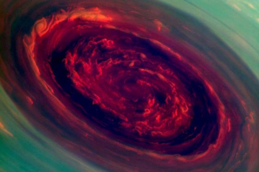 Εντυπωσιακές φωτογραφίες της NASA από την καταιγίδα στον Κρόνο