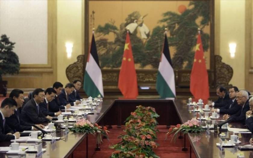 Το Πεκίνο στηρίζει τη δημιουργία ανεξάρτητου Παλαιστινιακού κράτους
