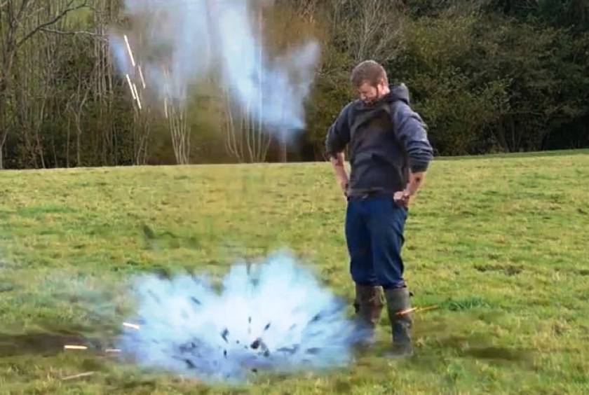 Βίντεο: Η πιο... αηδιαστική έκρηξη!