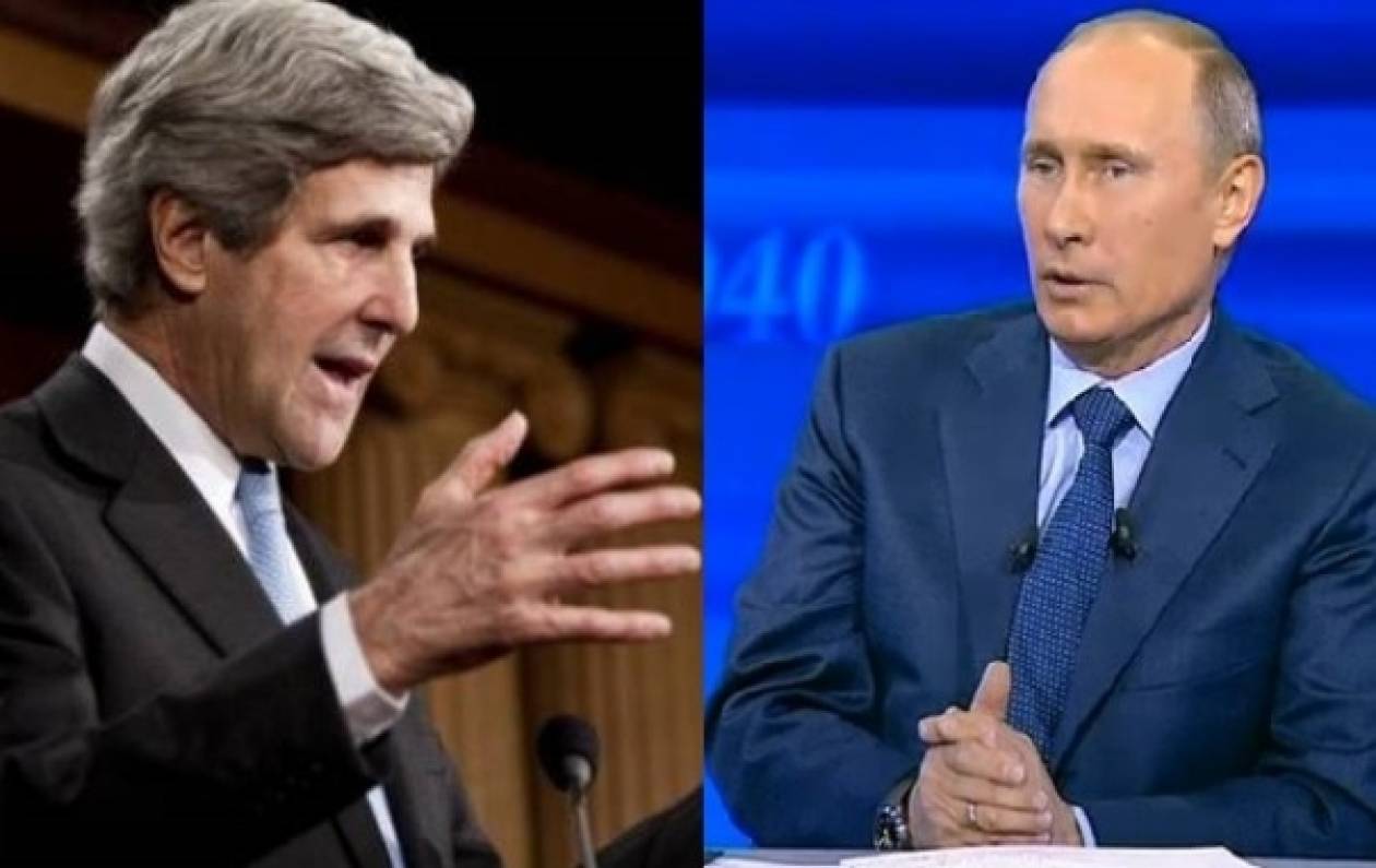 Κέρι προς Πούτιν:ΗΠΑ και Ρωσία έχουμε κοινά συμφέροντα στη Συρία