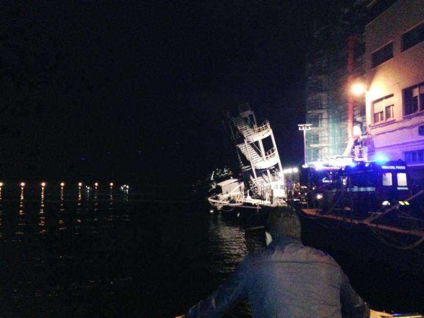 Ιταλία: Τρεις νεκροί από πρόσκρουση πλοίου στο λιμάνι της Γένοβας