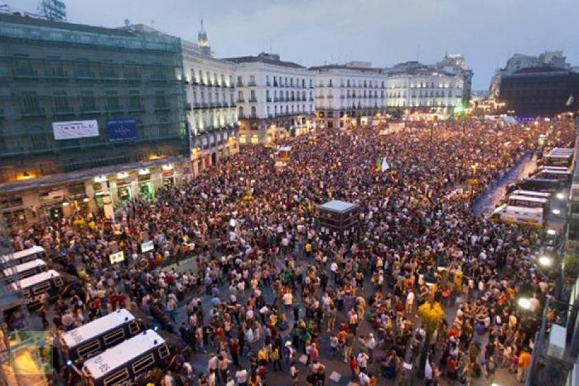 Διαδηλώσεις για τα δύο χρόνια των Αγανακτισμένων στην Ισπανία