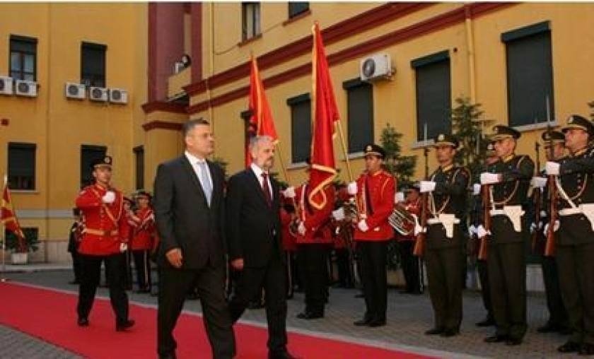 Η Αλβανία υποστηρίζει την ένταξη των Σκοπίων στο ΝΑΤΟ