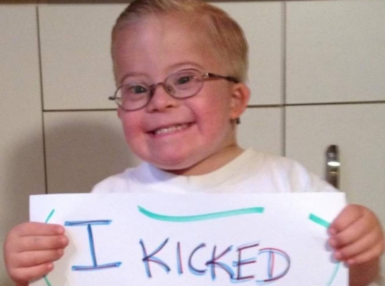 Μικρός ήρωας με σύνδρομο Down νίκησε τον καρκίνο!