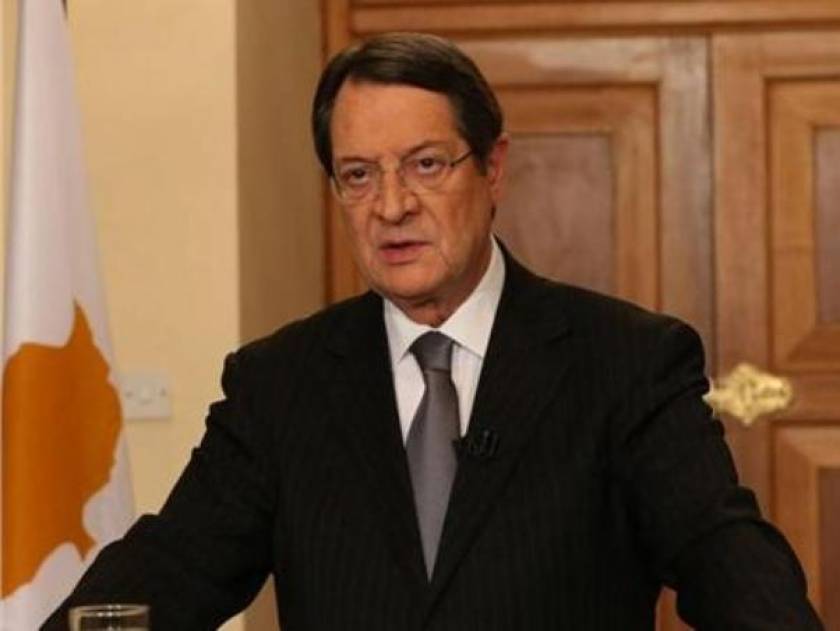Έγγραφο του ΟΗΕ για το Κυπριακό επιδόθηκε στον πρόεδρο Αναστασιάδη
