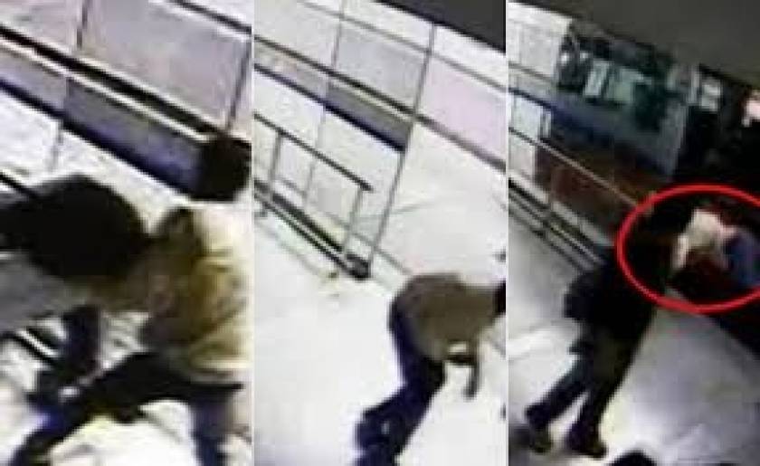 Βίντεο-ΣΟΚ: Το λεωφορείο σταμάτησε τον επίδοξο κλέφτη!