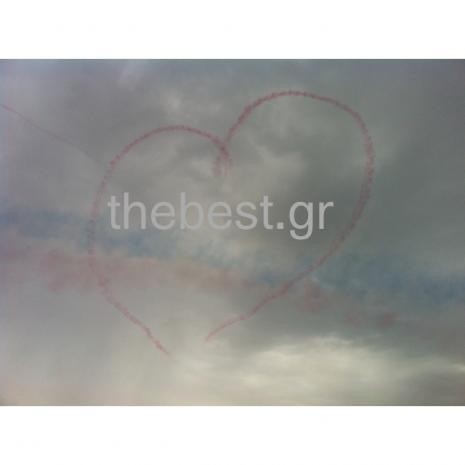 Τα Red Arrows «ζωγράφισαν» τον ουρανό της Πάτρας (pics-vid)