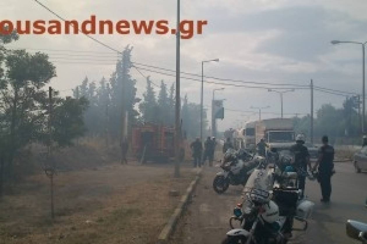 Πύρινος εφιάλτης στη Θεσσαλονίκη: Πλησιάζουν οι φλόγες σε διυλιστήρια
