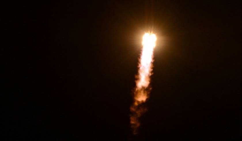 Ο πύραυλος Soyuz έφτασε με επιτυχία στο ΔΔΣ