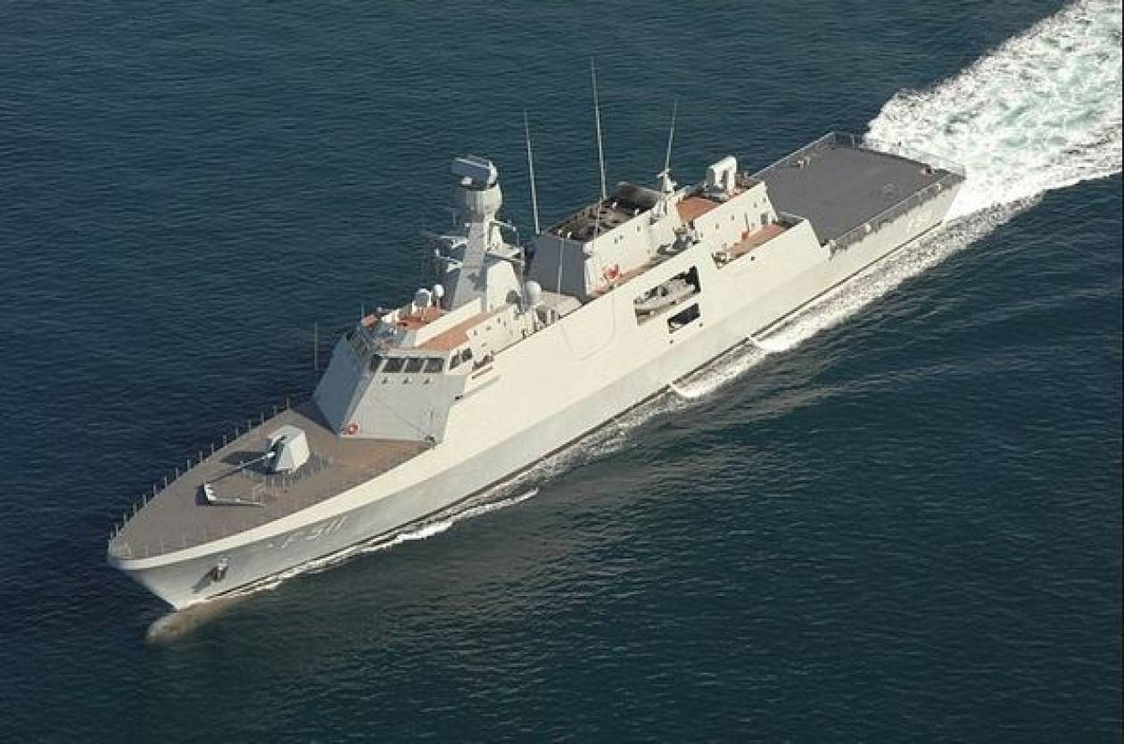 Η κορβέτα -«καμάρι» του Τουρκικού Πολεμικού Ναυτικού