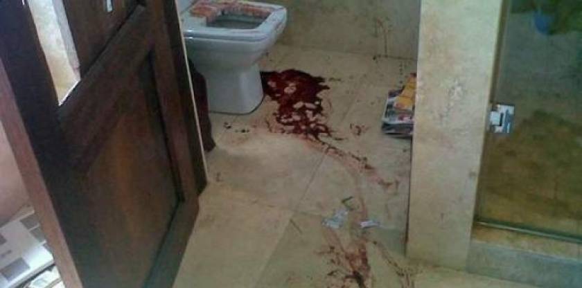 Εικόνες-ΣΟΚ: Το αιματοβαμμένο μπάνιο του Όκαρ Πιστόριους