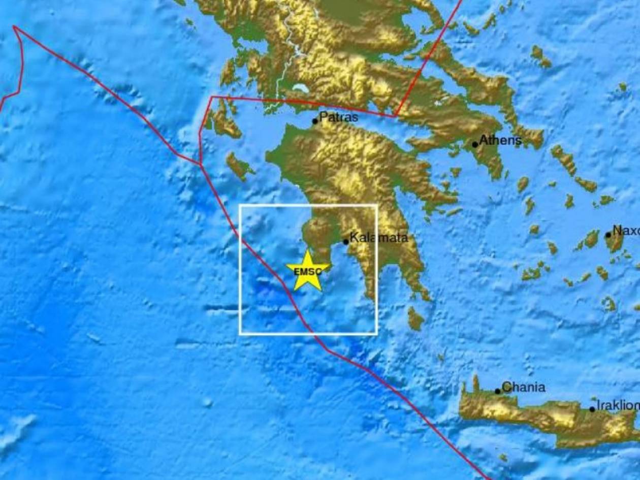 ΕΚΤΑΚΤΟ: Σεισμός 4,9 Ρίχτερ κοντά στην Μεθώνη
