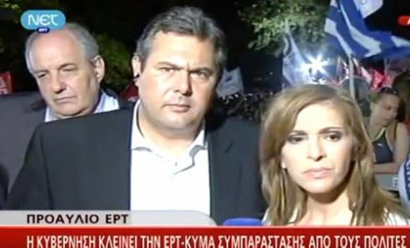 Π. Καμμένος: Η δημόσια τηλεόραση ανήκει στον ελληνικό λαό (βίντεο)