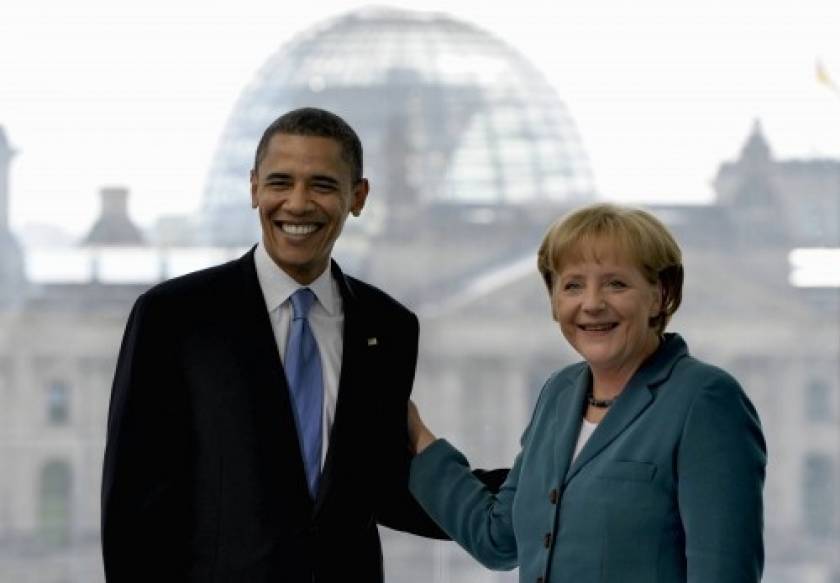 Ομπάμα προς Μέρκελ: Χαλάρωσε τα ευρωπαϊκά μέτρα για το καλό σου