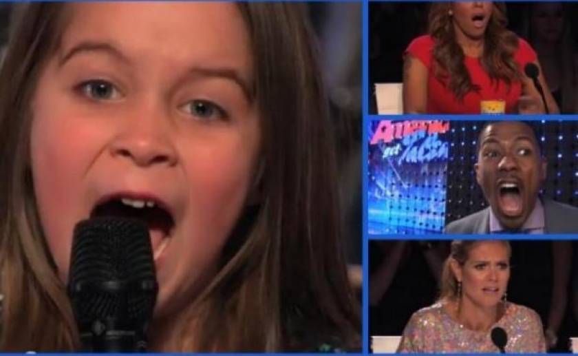 Βίντεο: Δείτε πώς η 6χρονη σόκαρε τους κριτές του America`s got talent
