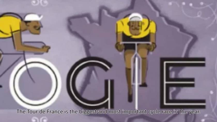 Tour de France: Doodle της Google για τα 100 χρόνια