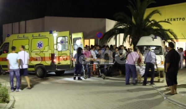 Εύβοια: Μετωπική με 7 τραυματίες - Στο νοσοκομείο δύο παιδιά (pics)