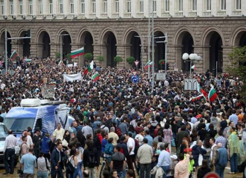 Συνεχίζονται οι αντικυβερνητικές διαδηλώσεις στη Βουλγαρία